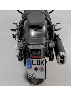 Zestaw: kufry boczne plastikowe Urban ABS + stelaże SLC Sw-Motech Honda CMX1100 Rebel (20-) [pojemność: 2 x 16,5l]
