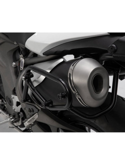 Zestaw: kufry boczne plastikowe + stelaże URBAN ABS SW-MOTECH do Triumph Speed Triple 1050 (18-) [pojemność: 2 x 16,5l]