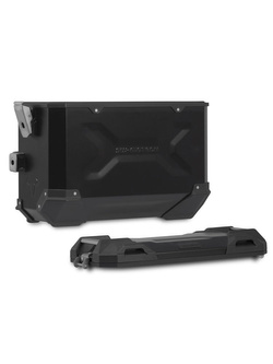 Zestaw: kufry boczne + stelaże PRO TRAX ADV SW-MOTECH 37/37 L do motocykla Ducati Multistrada 1260 Enduro [18-], Multistrada 950 [16-], Multistrada 950 / S [16-], Multistrada V2/ S [21-] [pojemność 2 x 37 L]