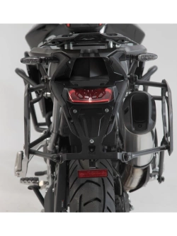 Zestaw: kufry boczne DUSC M i L + stelaże PRO SW-Motech Triumph Tiger 900 GT/ Pro/ Rally/ Pro (19-) [poj.: 33l + 41l]