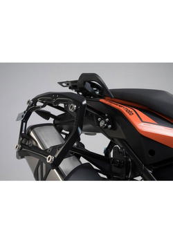 Zestaw: kufry boczne + stelaże ABS ® Aero System Sw-Motech do 1050 Adv (14-) 1090 Adv. R (16-21) 1090 Adv (16-22) 1190 Adv / R (13-22) 1290 Super Adv / S (14-20)