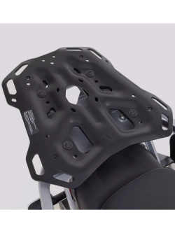 Zestaw: kufer centralny DUSC L + stelaż Adventure-rack SW-Motech Moto Guzzi V85 TT (24-) [poj.: 41l]