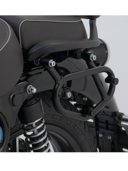 Zestaw: kufry boczne plastikowe Urban ABS + stelaże SLC Sw-Motech Royal Enfield Meteor (19-) [pojemność: 2 x 16,5l]