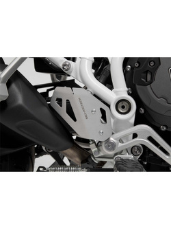 Osłona pięty na prawą stronę SW-Motech Triumph Tiger 900/GT/Rally/Pro (19-) srebrna