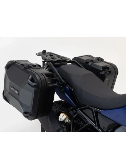 Zestaw: kufry boczne DUSC M i L + stelaże PRO SW-Motech Suzuki V-Strom 800/ DE (23-) [poj.: 33l + 41l]