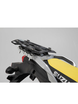 Zestaw: kufry boczne + kufer centralny + stelaże TRAX ADV SW-MOTECH do motocykla Suzuki V-Strom 1000 / XT (14-19)