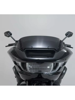 Lusterka motocyklowe długie Sw-Motech Sport na koniec kierownicy Harley Davidson Road Glide (24-) czarne