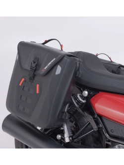 Sakwy motocyklowe wodoodporne SysBag WP M/M SW-Motech + stelaże SLC Moto Guzzi V7 IV Special (20-)/ Stone Corsa (20-)/ Sport (25-) [poj.: 2 x 17-23l]