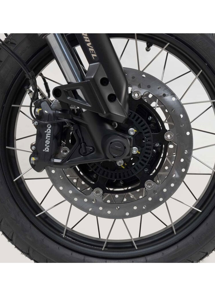 Slidery przedniego zawieszenia SW-MOTECH Moto Guzzi V85 TT (21-)/ Stelvio (23-)
