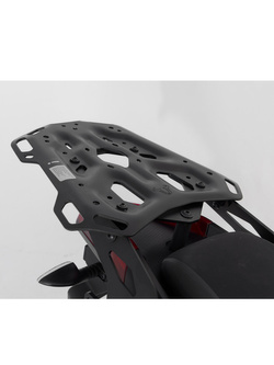 Zestaw: kufer centralny Trax + stelaż Adventure SW-Motech Aprilia Tuareg 660 (21-)/ Rally (24-) [pojemność: 38l]