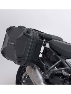 Zestaw: kufry boczne DUSC M + stelaże PRO SW-MOTECH Royal Enfield Himalayan 450 (23-) [poj.: 2 x 33 l]