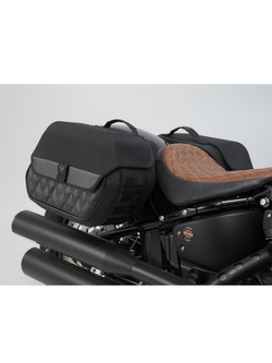 Zestaw sakw bocznych Legend Gear LH i stelaży SLH HARLEY-DAVIDSON Softail Street Bob (FXBB) (17-20), Softail Standard (20-)