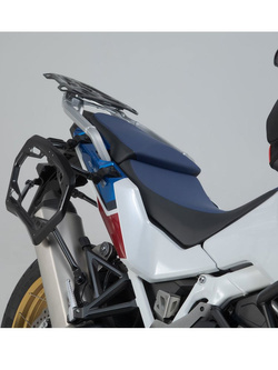 Zestaw: kufry boczne + stelaże PRO TRAX ADV SW-MOTECH 45/37 L do motocykla Honda CRF1100 L Africa Twin/ Adventure Sports (19-), CRF1100 L Africa Twin ES / Adventure Sport ES (23-) [pojemność 45 + 37L]