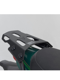 Zestaw: kufer centralny czarny TRAX ADV + stelaż STREET-RACK SW-Motech do Kawasaki Z650 RS (21-) [pojemność: 38 l]