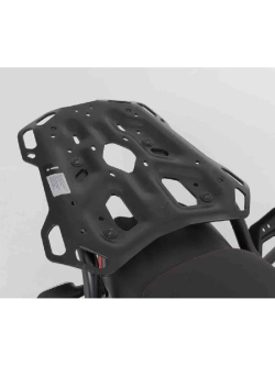 Zestaw: kufer centralny DUSC XL + stelaż Adventure-rack SW-Motech Moto Guzzi V85 TT Strada (24-) [poj.: 55l]