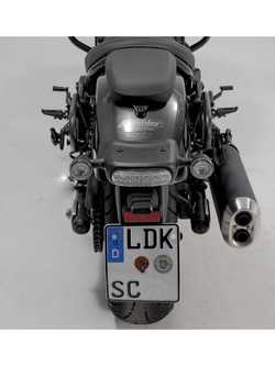 Zestaw sakw bocznych i LEGEND GEAR LC2/LC1 Black ze stelażami do Honda CMX1100 Rebel (20-)/ CMX1100 SE Rebel (24-)