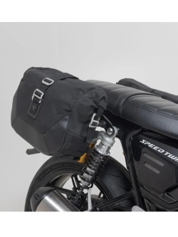 Zestaw sakw bocznych Legend Gear LC2 ze stelażami SW-Motech Triumph Speed Twin 1200 (18-) czarne [poj.: 2 x 13,5 L]