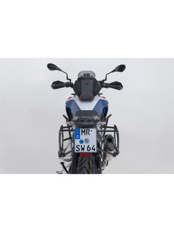 Zestaw: kufry boczne 37/45 + kufer centralny 38 TRAX ADV + stelaże SW-MOTECH BMW F 900 GS (24-) czarne