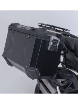 Zestaw: kufry boczne TRAX ADV + stelaże PRO SW-Motech BMW R 1300 R/ RS (25-) czarne [poj.: 2 x 45 L]