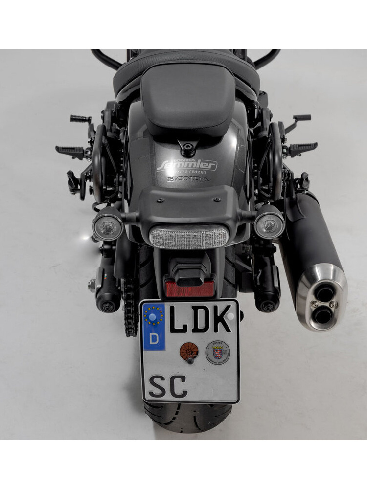 Zestaw sakw bocznych Legend Gear LH 25,5/19,5L i stelaży SLH Sw-Motech Honda CMX1100 Rebel SC83 (20-)/ CMX1100 SE Rebel (24-)