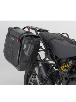 Sakwy wodoodporne SysBag WP L/L SW-MOTECH + stelaże PRO do Ducati DesertX (22-)/ Rally (23-) [pojemność: 2 x 27-40L]