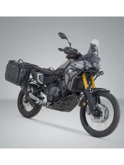 Sakwy wodoodporne SysBag WP L/L SW-Motech + stelaże PRO Yamaha Tenere 700 (wybrane modele) [poj.: 2 x 27-40L]
