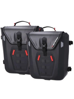 Sakwy motocyklowe wodoodporne SysBag WP M/M SW-Motech + stelaże SLC Yamaha MT-07 (24-) [poj.: 2 x 17-23l]