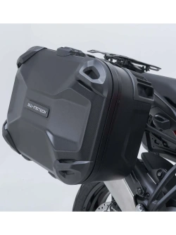 Zestaw: kufry boczne DUSC L + stelaże PRO SW-Motech Ducati Multistrada V2/ S (12,13,14) (24-) [poj.: 2 x 41l]