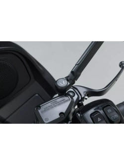 Lusterka motocyklowe długie Sw-Motech Sport na koniec kierownicy Harley Davidson Road Glide (24-) czarne