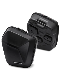 Zestaw: kufry boczne plastikowe Urban ABS + stelaże SLC SW-Motech BMW R12 G/ S (25-) [poj.: 2 x 16,5l]