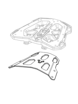 Stelaż centralny Street-Rack SW-MOTECH do Honda CL500 (22-)