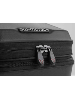 Zestaw: kufer centralny plastikowy Urban ABS + stelaż Adventure-rack SW-MOTECH Ducati Multistrada V4 / S / V4 Pikes Peak (20-) [pojemność 16-29 L ]