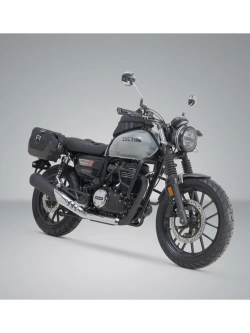 Zestaw sakw bocznych SW-Motech Legend Gear LC2/LC1 ze stelażami Honda GB 350 S (24-) brązowo-czarne