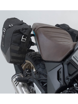 Zestaw sakw bocznych LEGEND GEAR LC2 Black Edition ze stelażami SW-MOTECH do CFMoto 700CL-X Heritage (22-) [pojemność: 2 x 13,5 L]