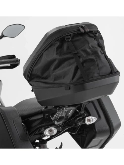 Zestaw: kufer centralny plastikowy + stelaż Urban ABS SW-Motech Triumph Speed 400/ Scrambler 400 X (23-) [poj.: 16-29 L]