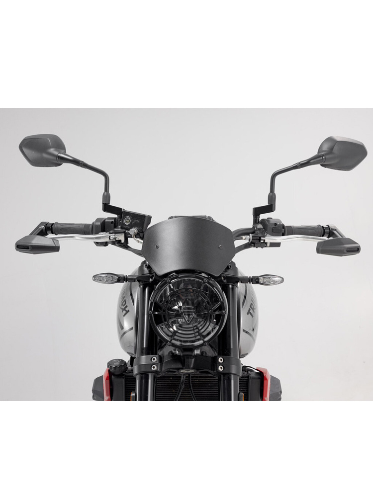 Osłony dźwigni z osłoną przed wiatrem Sw-Motech Triumph Trident 660 (21-)/ KTM 125 SMC R/ 390 SMC R (25-)