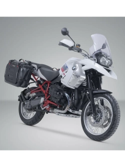 Sakwy wodoodporne SysBag WP L/L SW-Motech + stelaże PRO BMW R 1200 GS (04-12)/ Adventure (06-13) [poj.: 2 x 27-40L]
