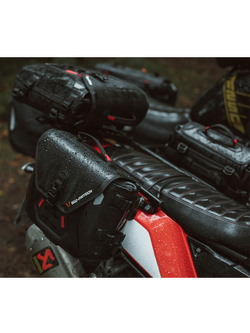 Sakwy wodoodporne SysBag WP S/S SW-MOTECH + stelaże SLC BMW R12 nineT (24-)/ S (25-) [pojemność: 2 x 12-16L]