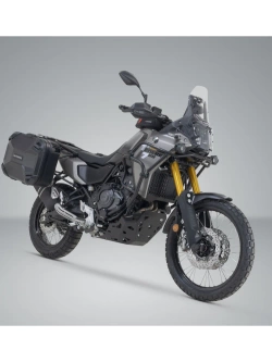 Zestaw: kufry boczne DUSC M i L + stelaże PRO SW-Motech Yamaha Tenere 700 (wybrane modele) [poj.: 33l + 41l]