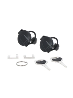 Zestaw: kufer centralny czarny TRAX ADV + stelaż Adventure-rack SW-Motech CF Moto 450MT (23-)/ 800 MT-X (24-) [poj.: 38 L]