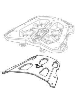 Stelaż centralny Street-Rack SW-MOTECH do Suzuki GSX-8S (22-)/ GSX-8R (24-)
