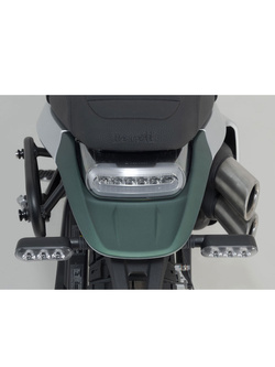 Sakwa wodoodporna SysBag WP M SW-MOTECH + stelaż na lewą stronę SLC do Benelli Leoncino 800 Trail (21-) [pojemność: 1x 17-23L]