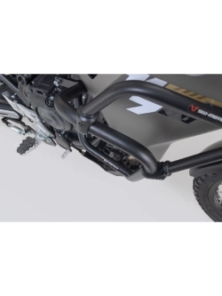Crashbary SW-MOTECH stalowe, czarne Yamaha Tenere 700 (24-)