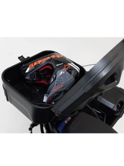 Zestaw: kufer centralny DUSC L + stelaż Adventure-rack SW-Motech BMW R 1300 GS Adventure (24-) [poj.: 41l]