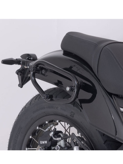 Zestaw: sakwa boczna Legend Gear LC1 Black Edition + stelaż SLC Sw-Motech BMW R 12/ S (24-) [pojemność: 9,8 L]