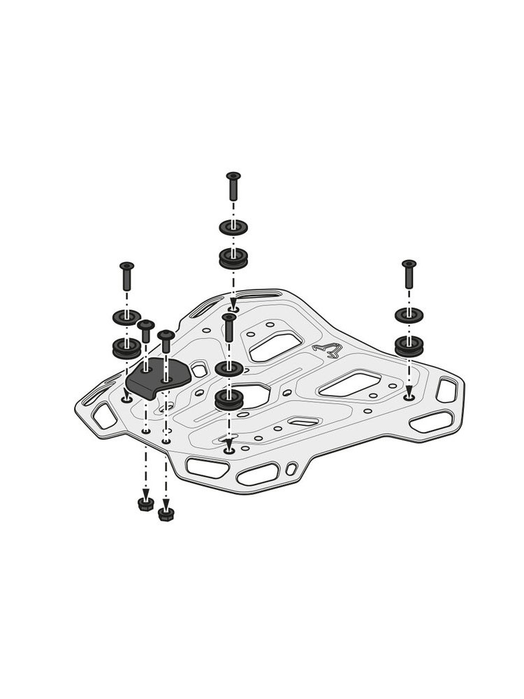 Stelaż centralny SW-MOTECH Adventure-Rack Suzuki V-Strom (wybrane modele)