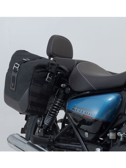 Zestaw sakw bocznych LEGEND GEAR LC2 Black Edition ze stelażami SW-MOTECH do Royal Enfield Meteor (19-) [pojemność: 2 x 13,5 L]