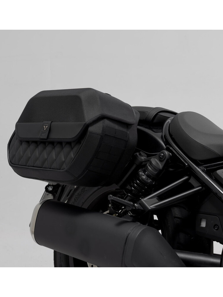 Zestaw sakw bocznych Legend Gear LH 25,5/19,5L i stelaży SLH Sw-Motech Honda CMX1100 Rebel SC83 (20-)/ CMX1100 SE Rebel (24-)