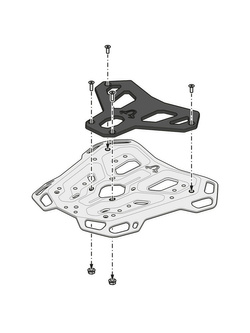 Stelaż centralny Adventure-Rack SW-Motech Royal Enfield Himalayan 450 (23-)