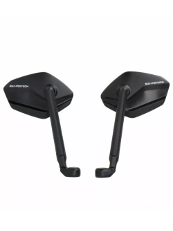 Lusterka motocyklowe długie Sw-Motech Sport na koniec kierownicy Harley Davidson Road Glide (24-) czarne